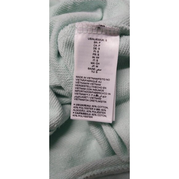 Amazon Essentials Men Small Mint Green Full Zip Sweatshirt Activewear Ltwt NWOT - Picture 4 of 13